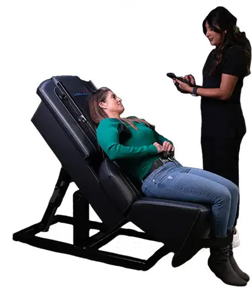 Back on Trac with happy patient